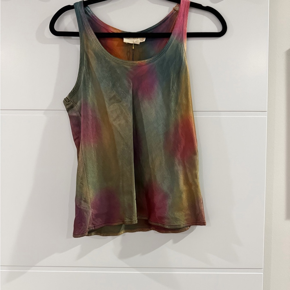 Nation LTD Colorful Tie-Dye Tank Top